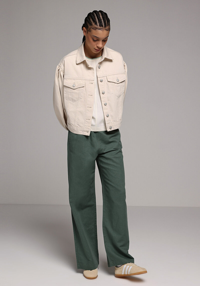 Зображення Брюки Жіночі Зелені Cl1079161