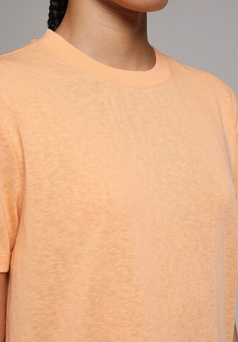 Показати інформацію про Футболка З Коротким Рукавом Жіноча Помаранчева  Cl1078623