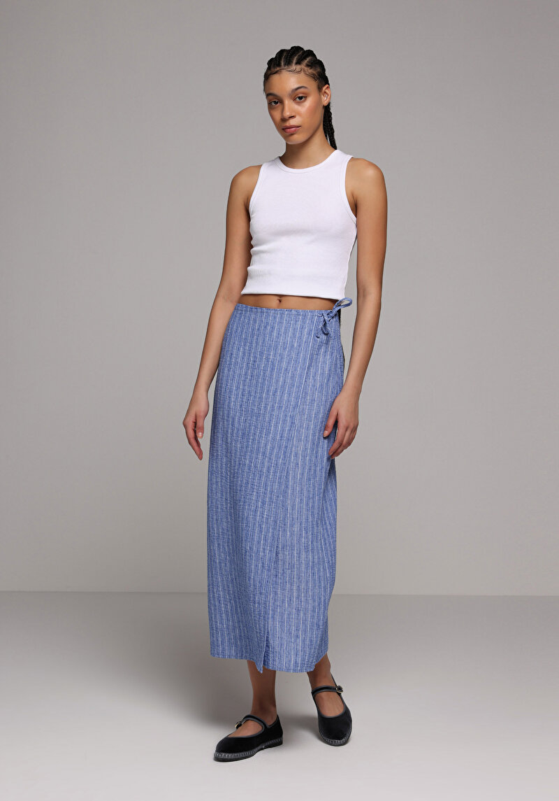 Показати інформацію про Спідниця Жіноча Блакитна