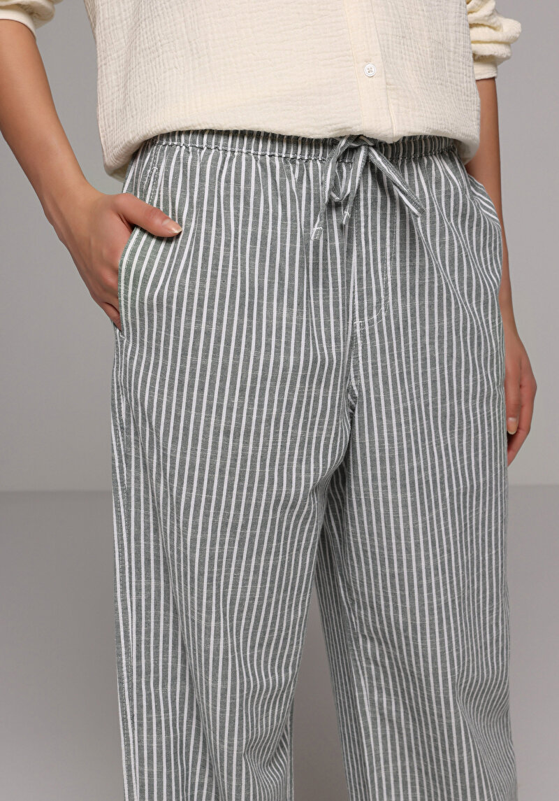 Показати інформацію про Брюки Жіночі Зелені