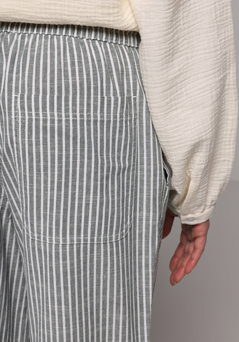 Показати інформацію про Брюки Жіночі Зелені