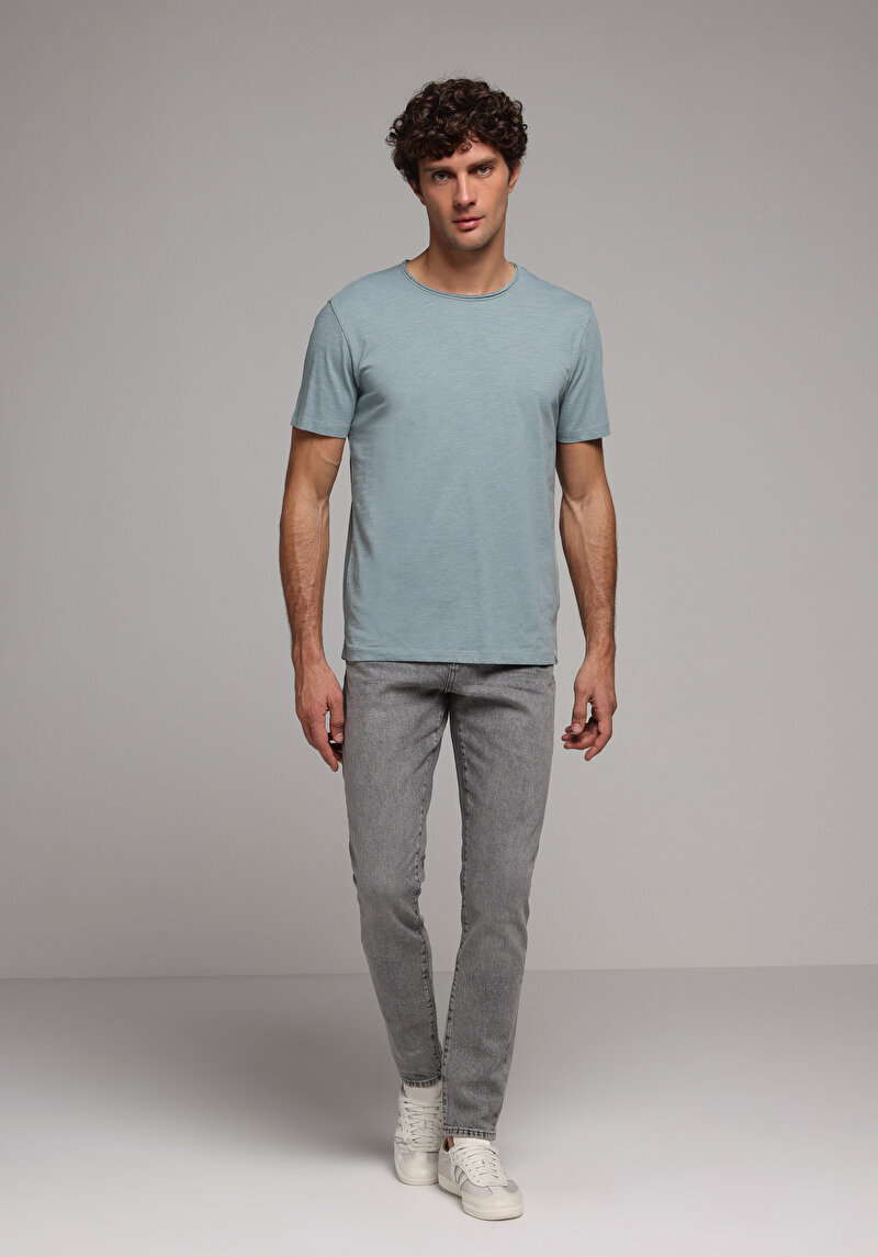 Показати інформацію про Футболка З Коротким Рукавом Чоловіча Зелена