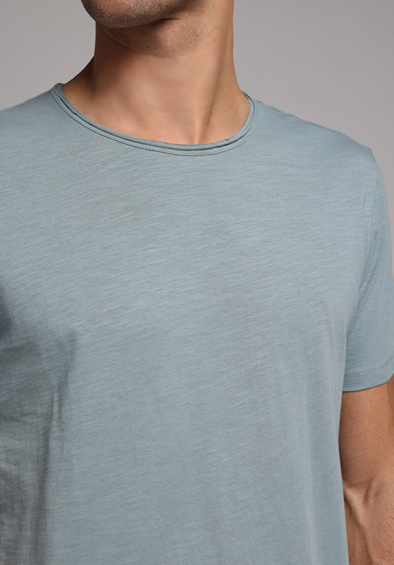 Показати інформацію про Футболка З Коротким Рукавом Чоловіча Зелена