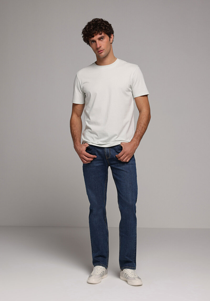 Зображення Футболка З Коротким Рукавом Чоловіча Бірюзова