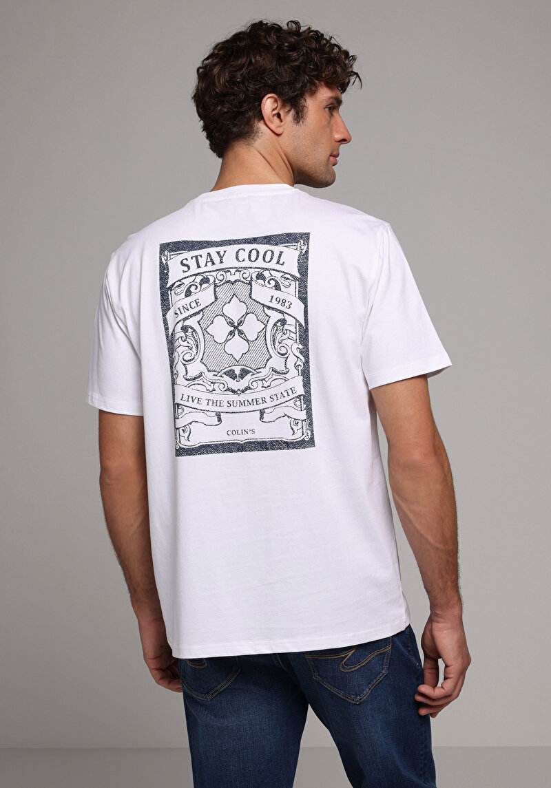 Зображення Футболка З Коротким Рукавом Чоловіча Біла