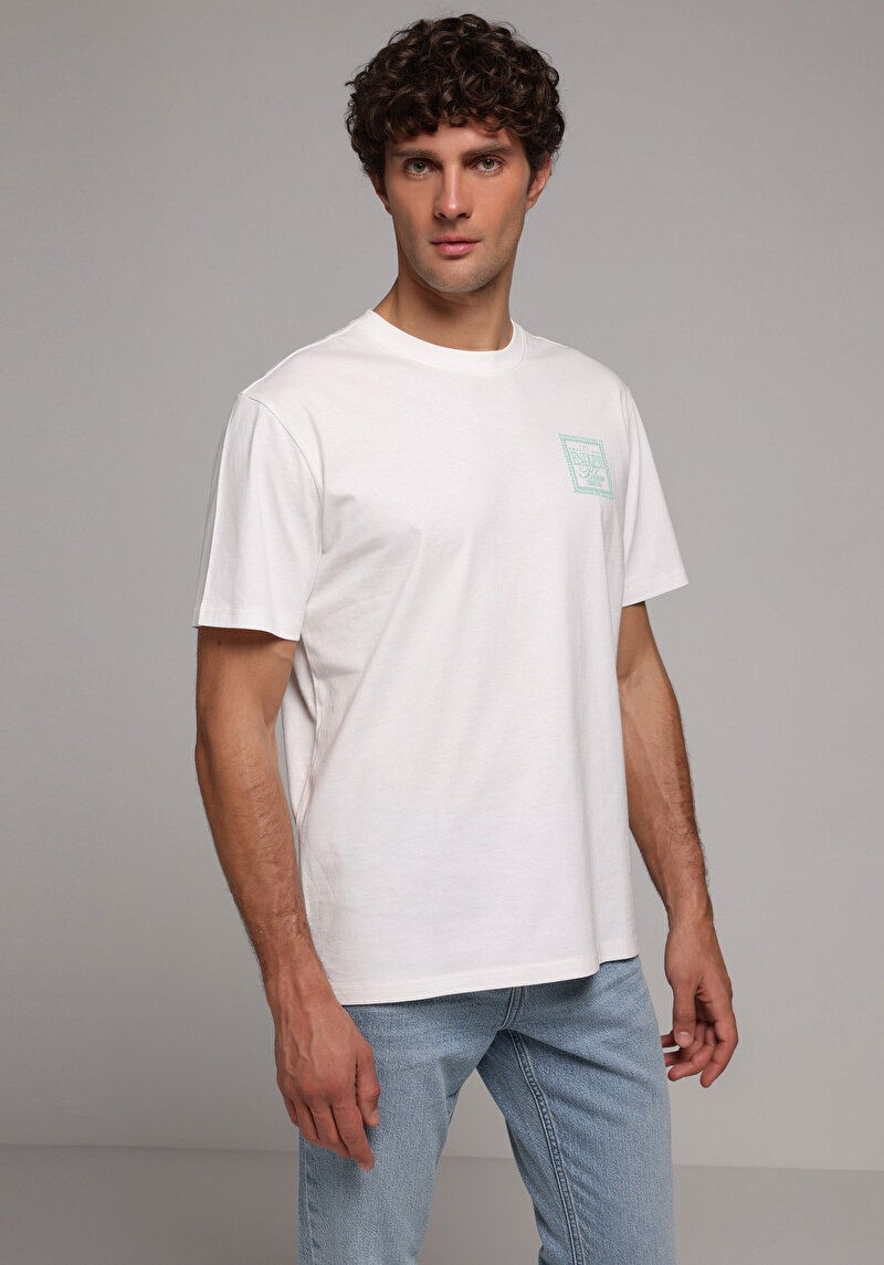 Зображення Футболка З Коротким Рукавом Чоловіча Біла