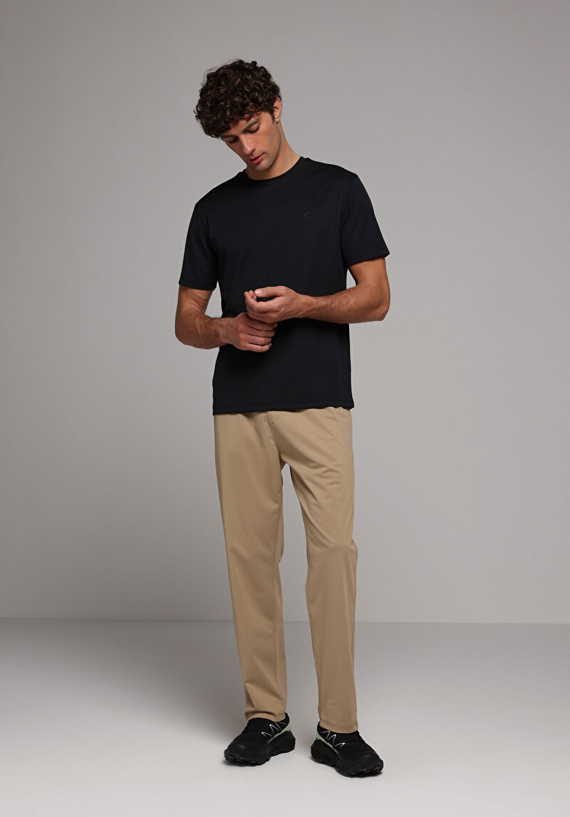 Зображення Футболка З Коротким Рукавом Чоловіча Чорна