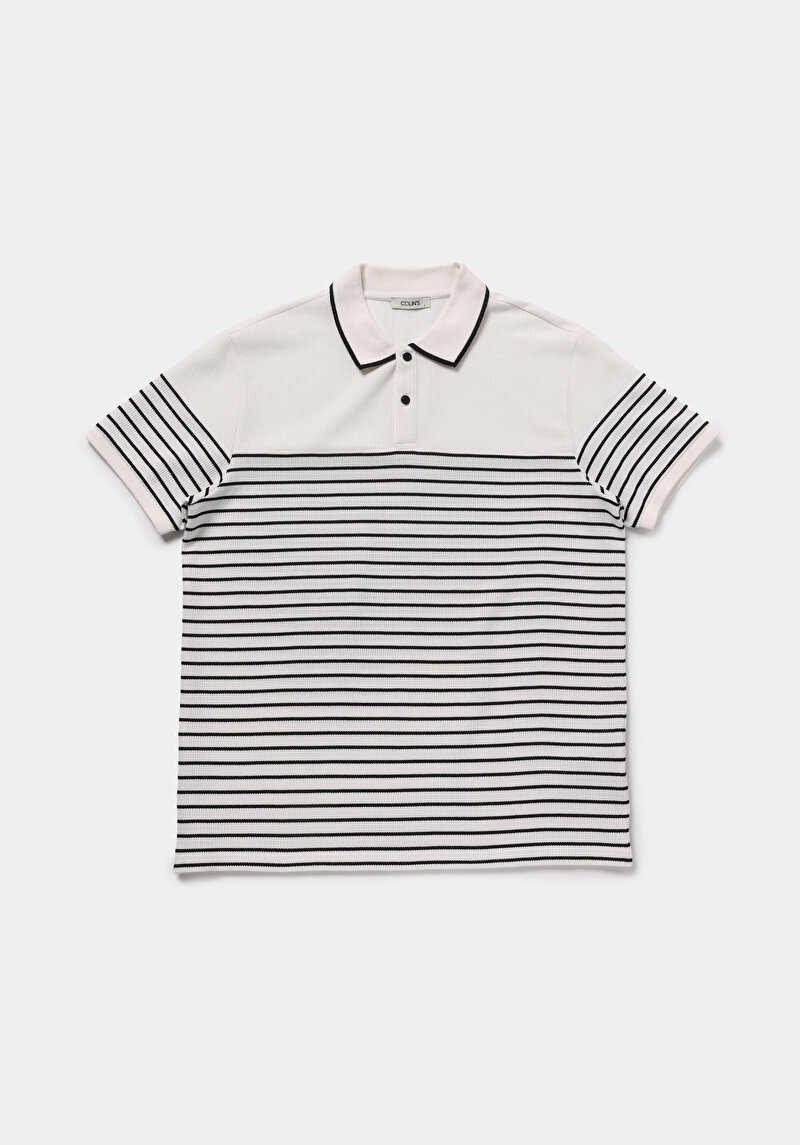 Показати інформацію про Поло З Коротким Рукавом Чоловіче Біле