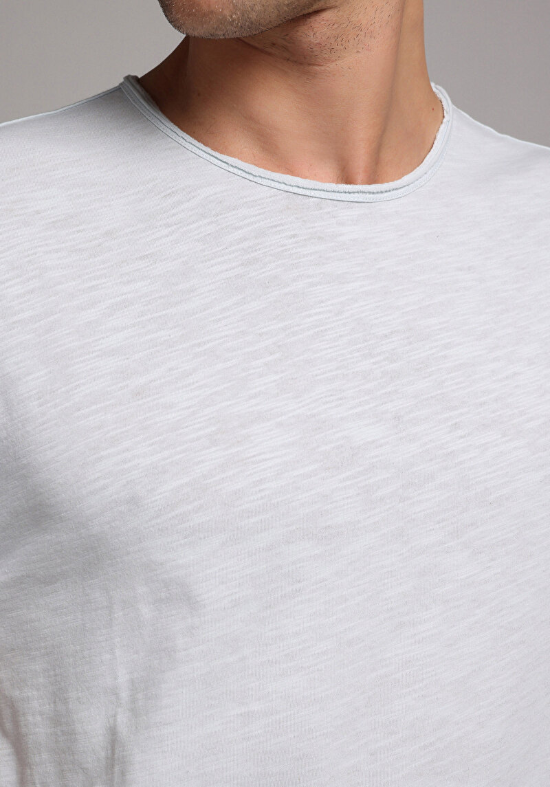 Зображення Футболка З Коротким Рукавом Чоловіча Блакитна