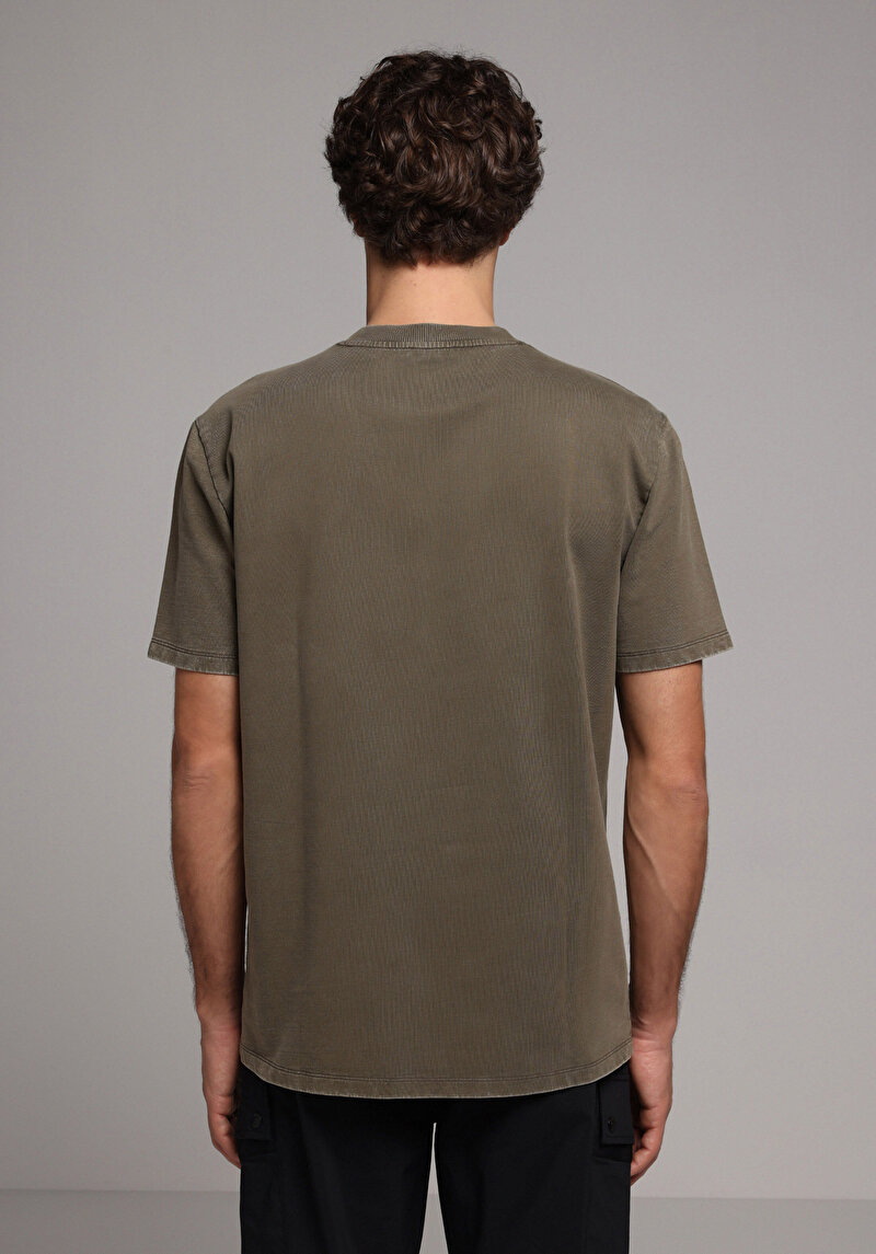 Зображення Футболка З Коротким Рукавом Чоловіча Зелена Cl1077455