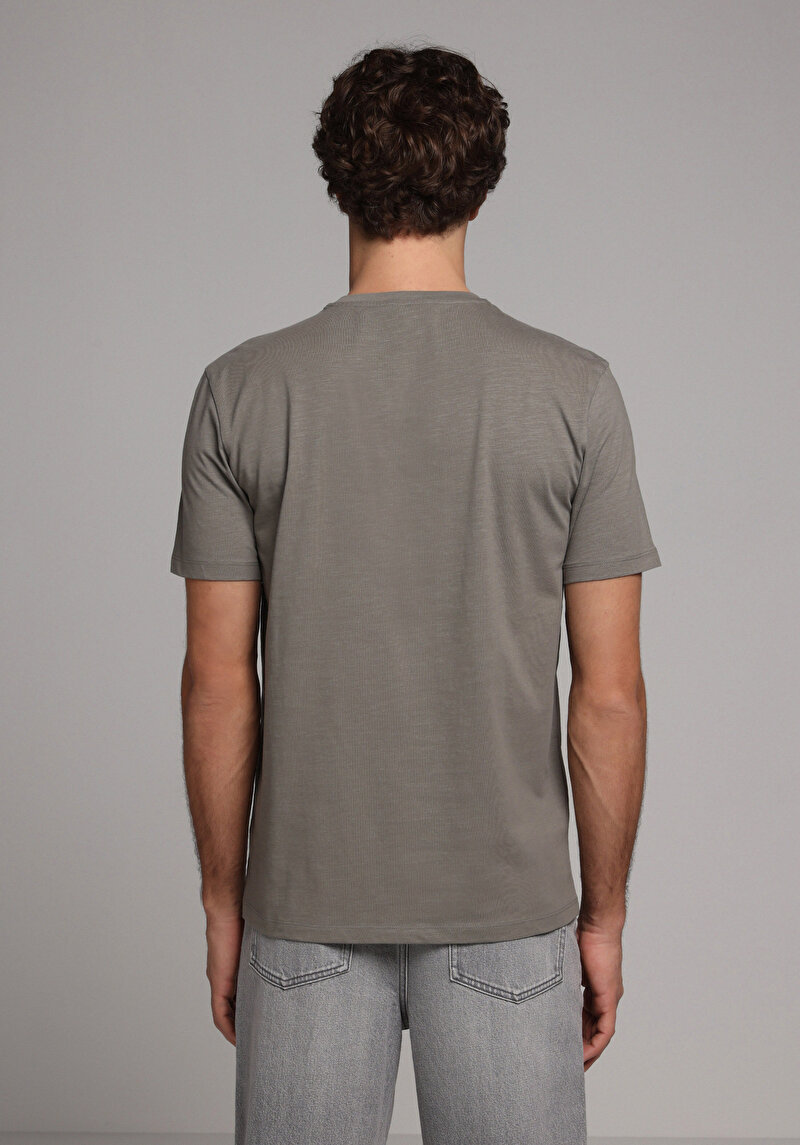 Зображення Футболка З Коротким Рукавом Чоловіча Зелена