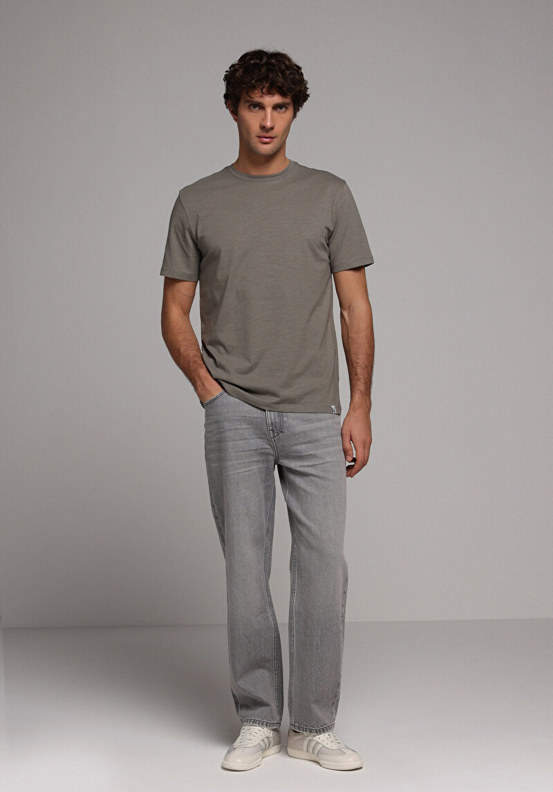 Показати інформацію про Футболка З Коротким Рукавом Чоловіча Зелена