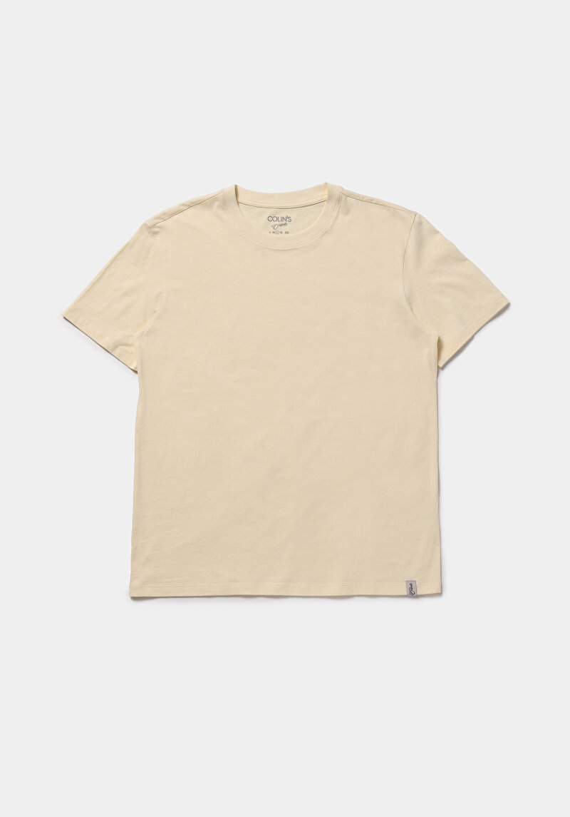 Показати інформацію про Футболка З Коротким Рукавом Чоловіча Жовта  Cl1073961