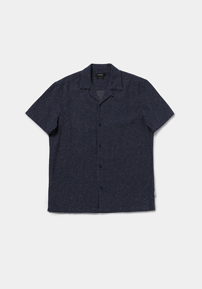 Зображення Сорочка З Коротким Рукавом Чоловіча Блакитна  Cl1078772