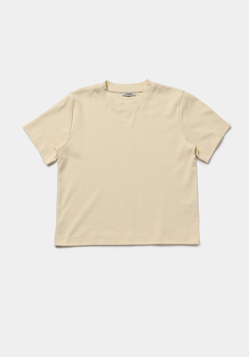 Показати інформацію про Футболка З Коротким Рукавом Жіноча Жовта  Cl1079037