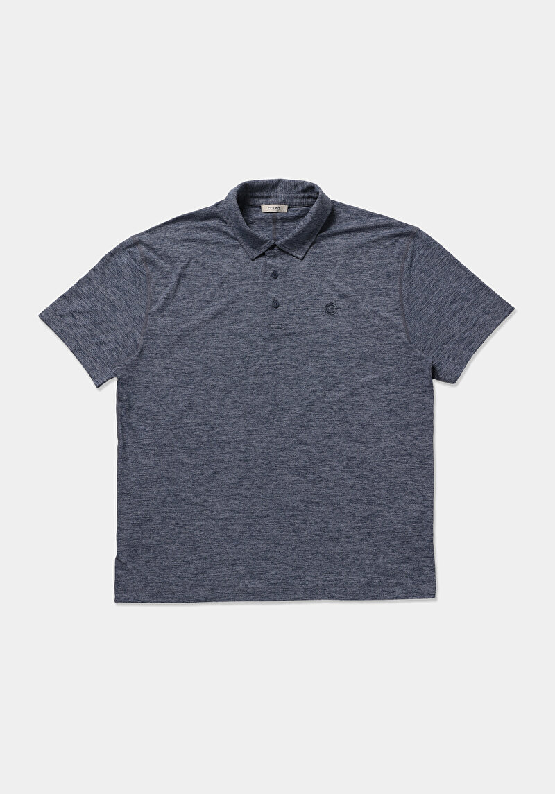 Показати інформацію про Поло З Коротким Рукавом Чоловіче Синє