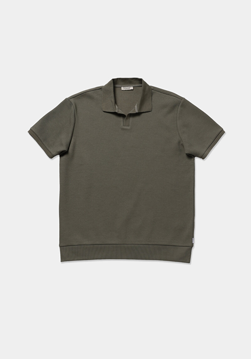 Показати інформацію про Поло З Коротким Рукавом Чоловіче Зелене