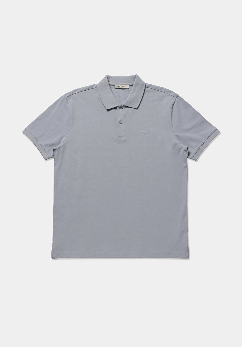 Показати інформацію про Поло З Коротким Рукавом Чоловіче Блакитне  Cl1073960