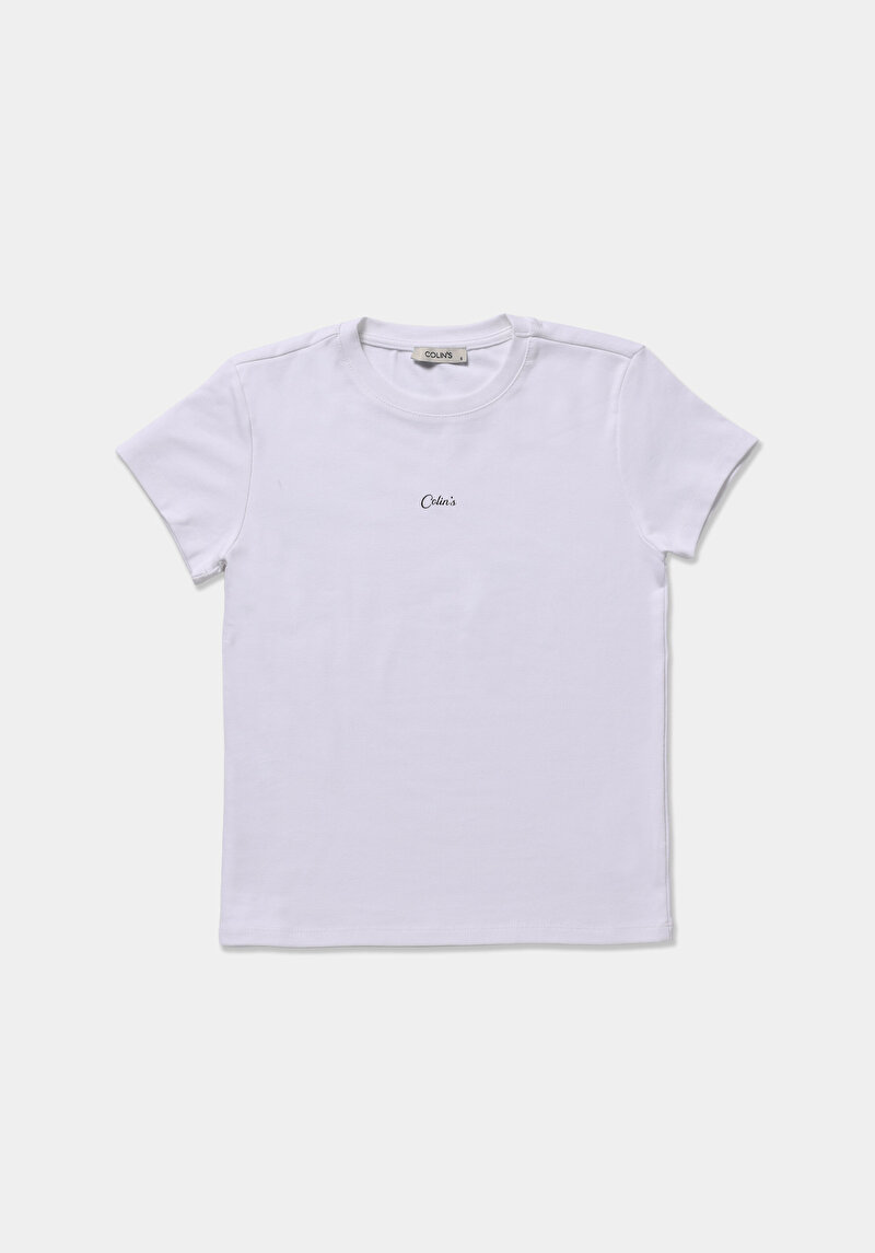 Зображення Футболка З Коротким Рукавом Жіноча Біла  Cl1074441