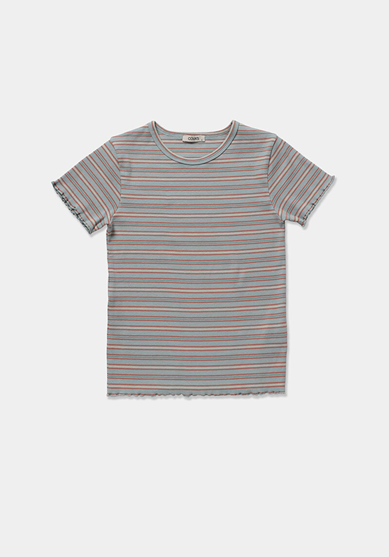 Зображення Блуза З Коротким Рукавом Жіночий Мультіколор