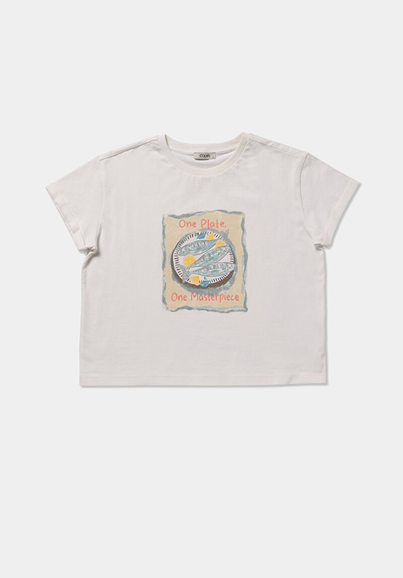 Зображення Футболка З Коротким Рукавом Жіноча Біла