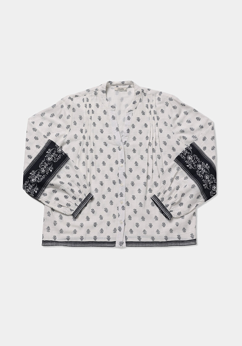 Показати інформацію про Сорочка З Довгим Рукавом Жіноча Біла