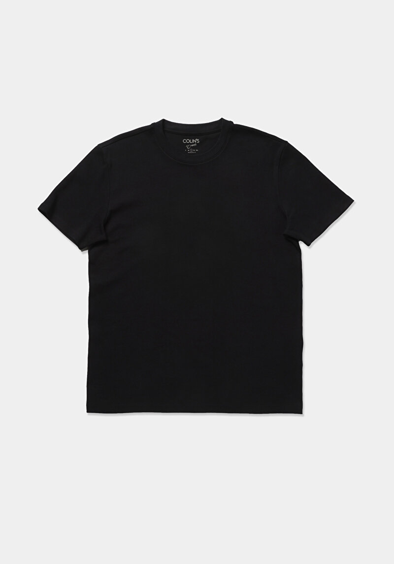 Зображення Футболка З Коротким Рукавом Чоловіча Чорна