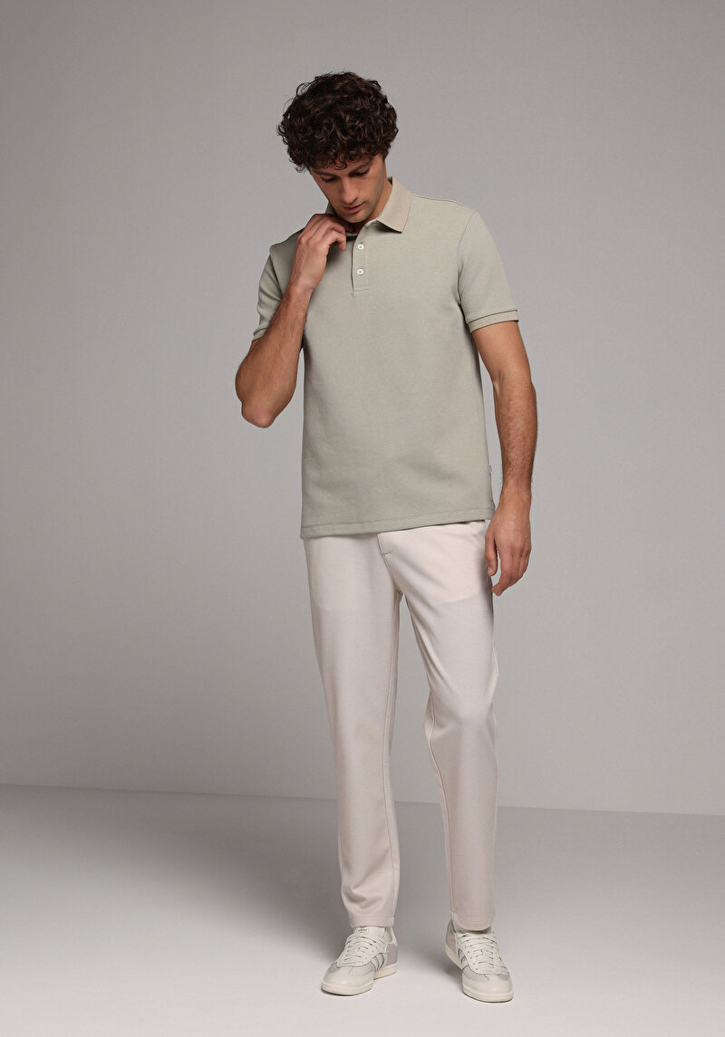 Показати інформацію про Поло З Коротким Рукавом Чоловіче Зелене