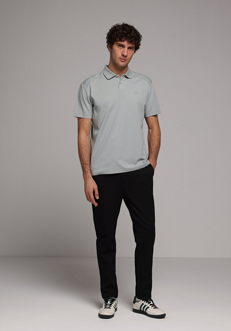 Показати інформацію про Поло З Коротким Рукавом Чоловіче Бірюзове