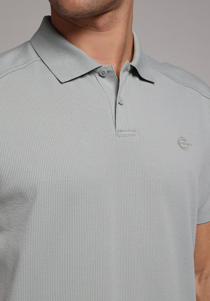 Показати інформацію про Поло З Коротким Рукавом Чоловіче Бірюзове