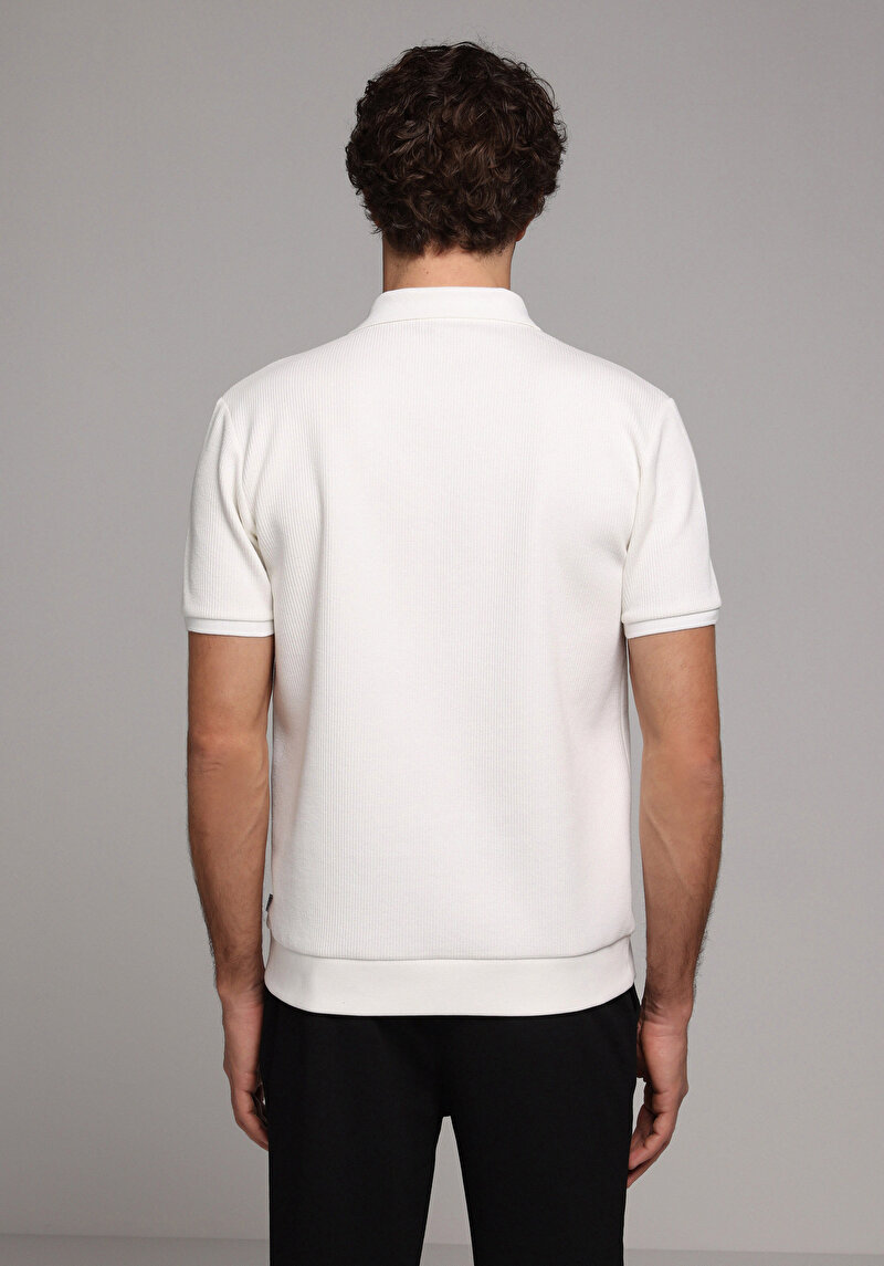 Зображення Поло З Коротким Рукавом Чоловіче Біле