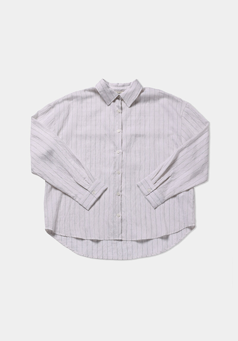 Зображення Сорочка З Довгим Рукавом Жіноча Біла