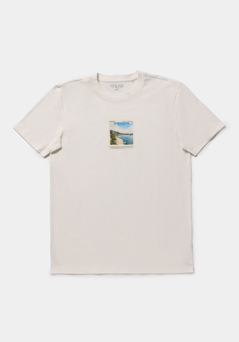 Зображення Футболка З Коротким Рукавом Чоловіча Біла