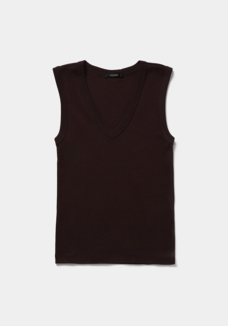 Зображення Майка Жіноча Коричнева