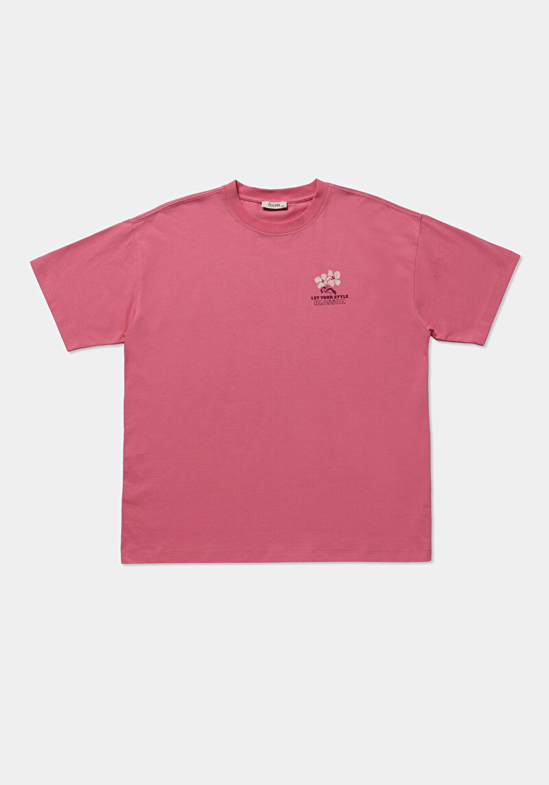 Зображення Футболка З Коротким Рукавом Жіноча Рожева