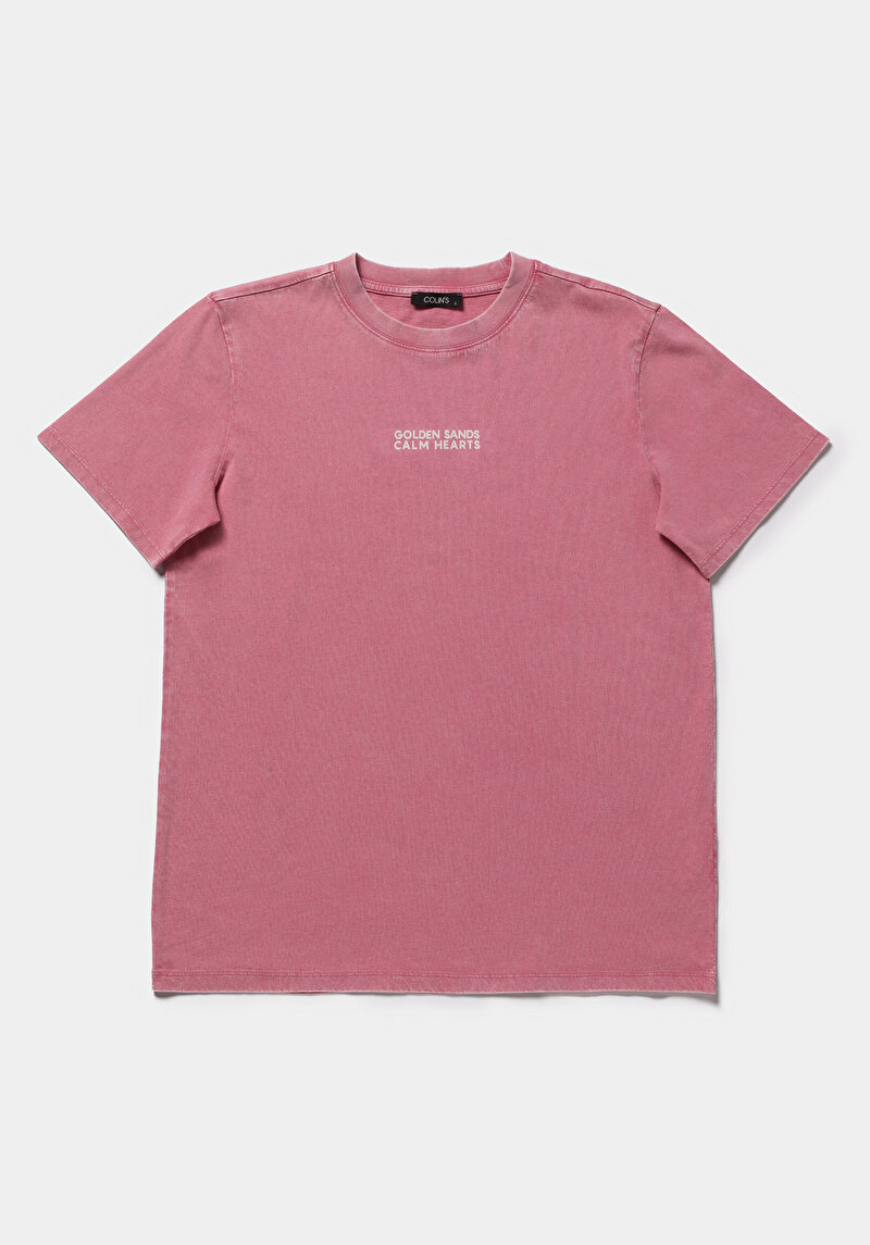 Зображення Футболка З Коротким Рукавом Жіноча Рожева