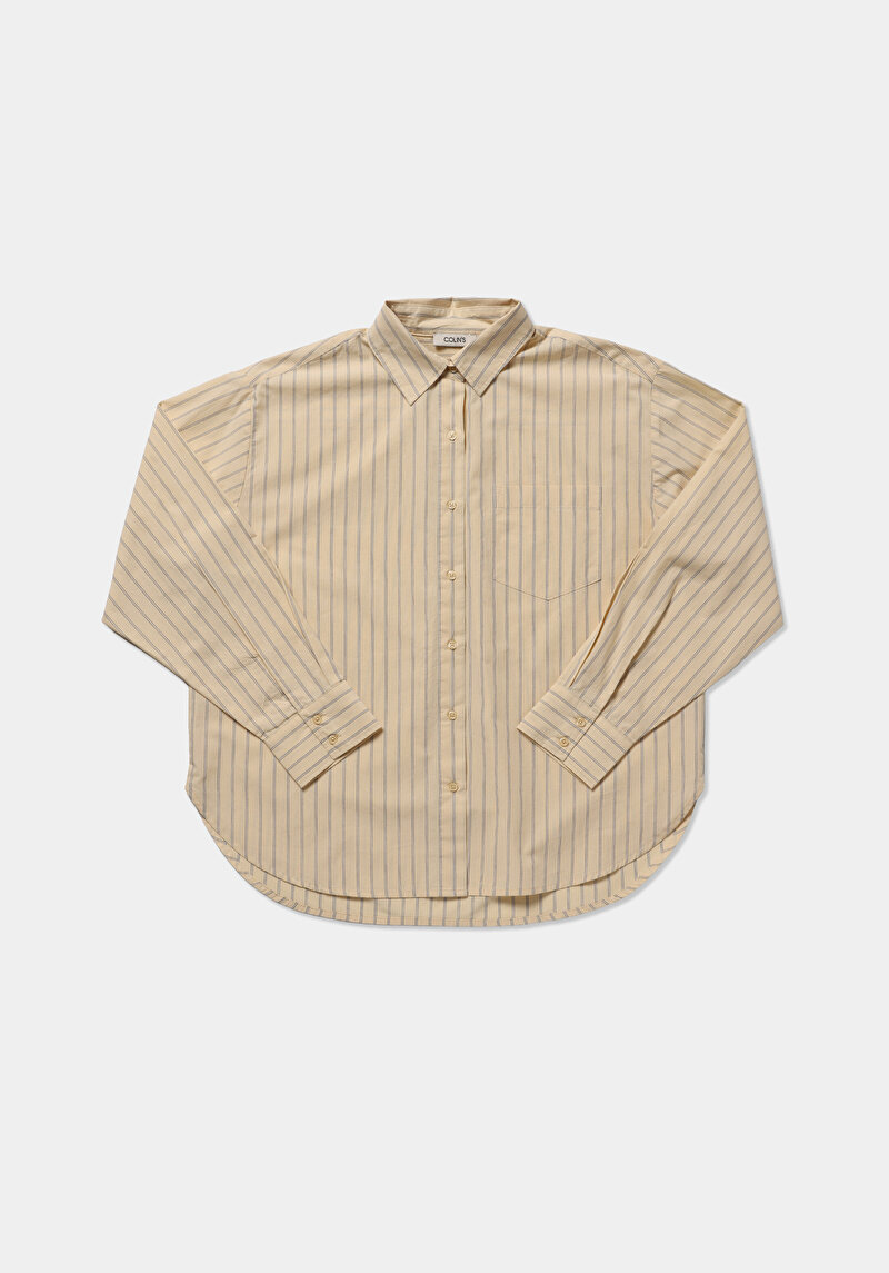 Зображення Сорочка З Довгим Рукавом Жіноча Жовта