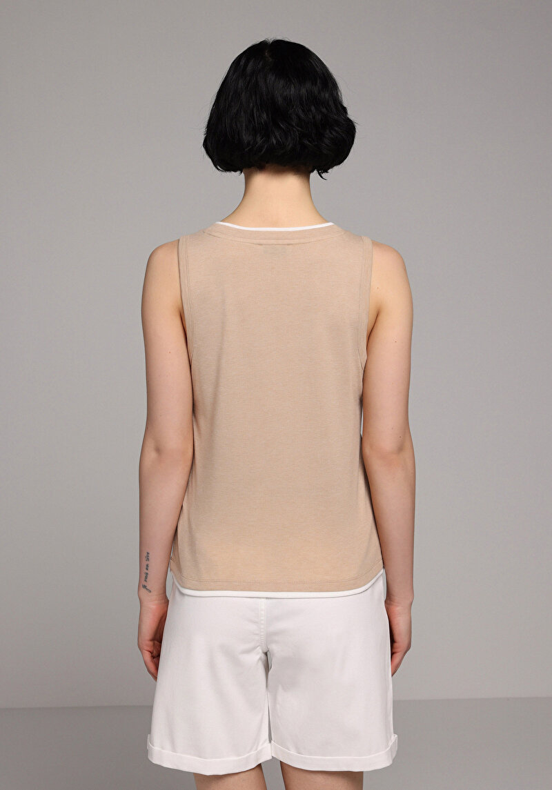 Зображення Майка Жіноча Бежева