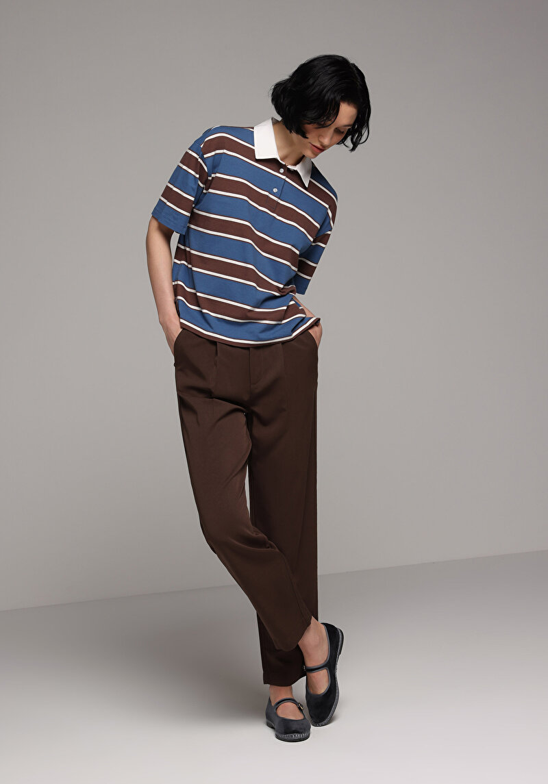 Зображення Брюки Жіночі Коричневі