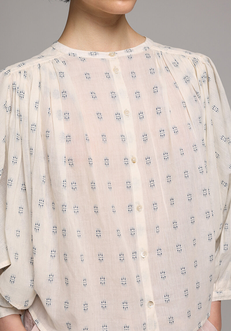 Зображення Сорочка З Довгим Рукавом Жіноча Бежева