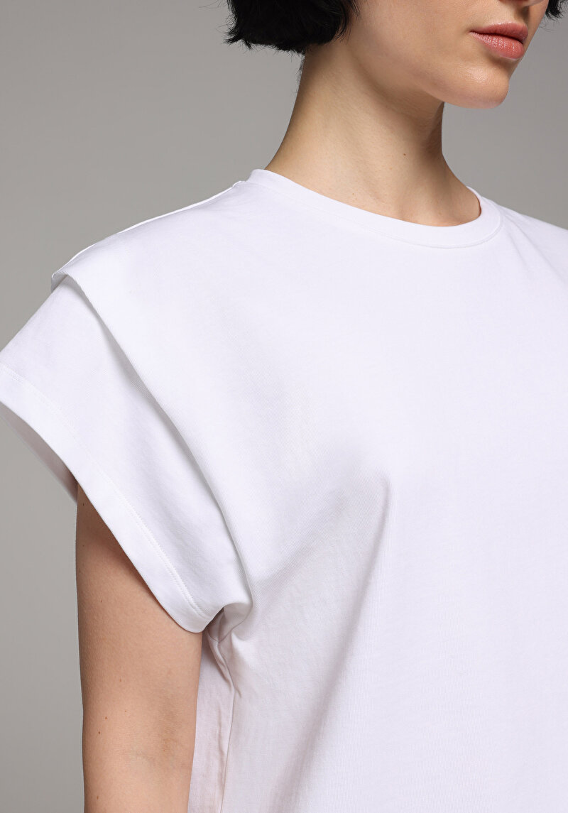 Зображення Футболка З Коротким Рукавом Жіноча Біла