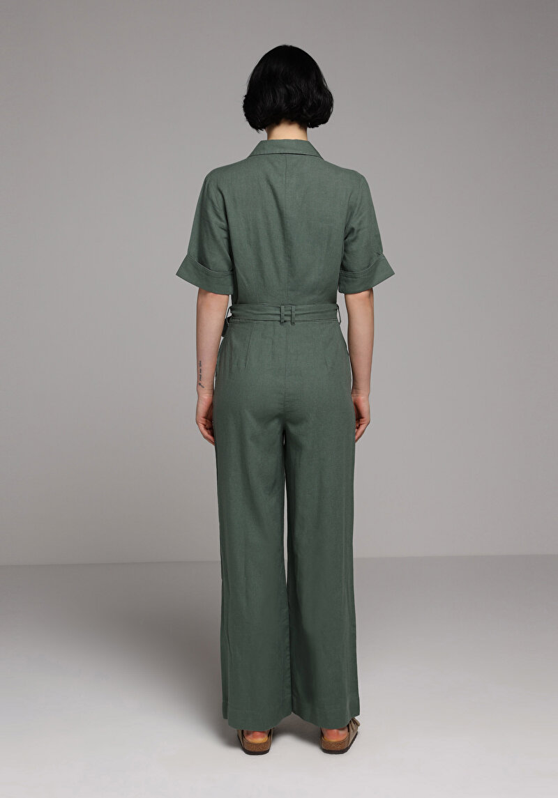 Зображення Комбінезон Жіночий Зелений