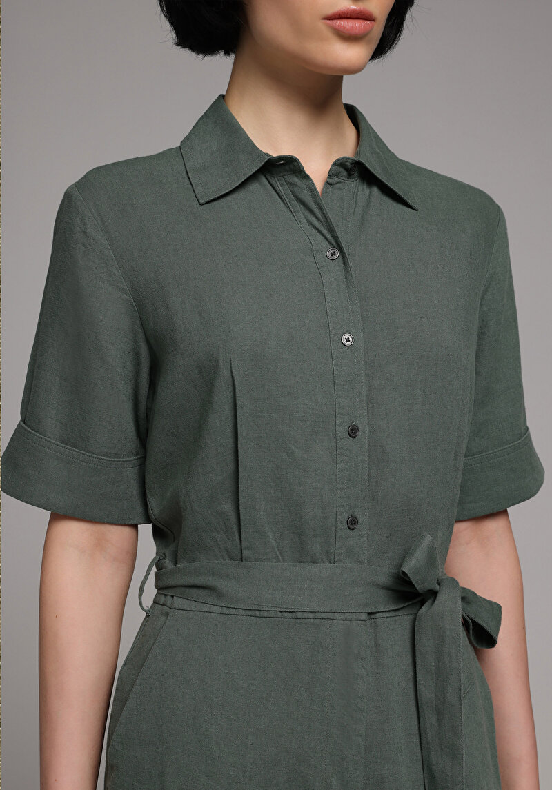 Зображення Комбінезон Жіночий Зелений