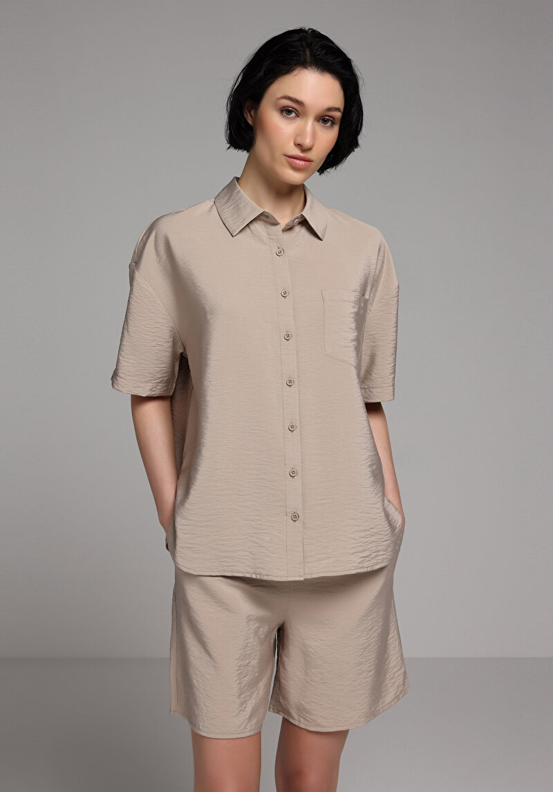 Зображення Сорочка З Коротким Рукавом Жіноча