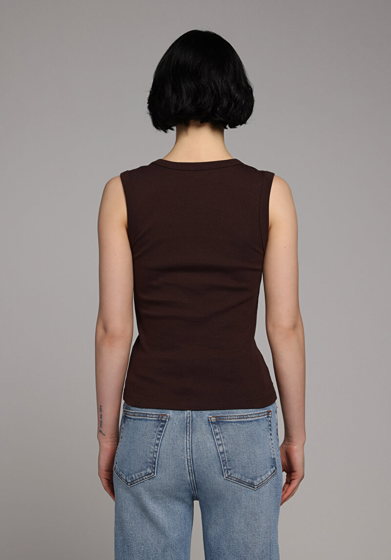 Зображення Майка Жіноча Коричнева