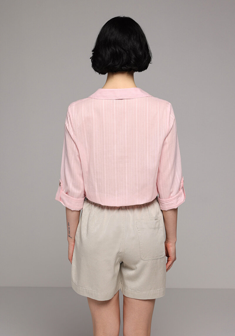 Зображення Сорочка З Довгим Рукавом Жіноча Помаранчева