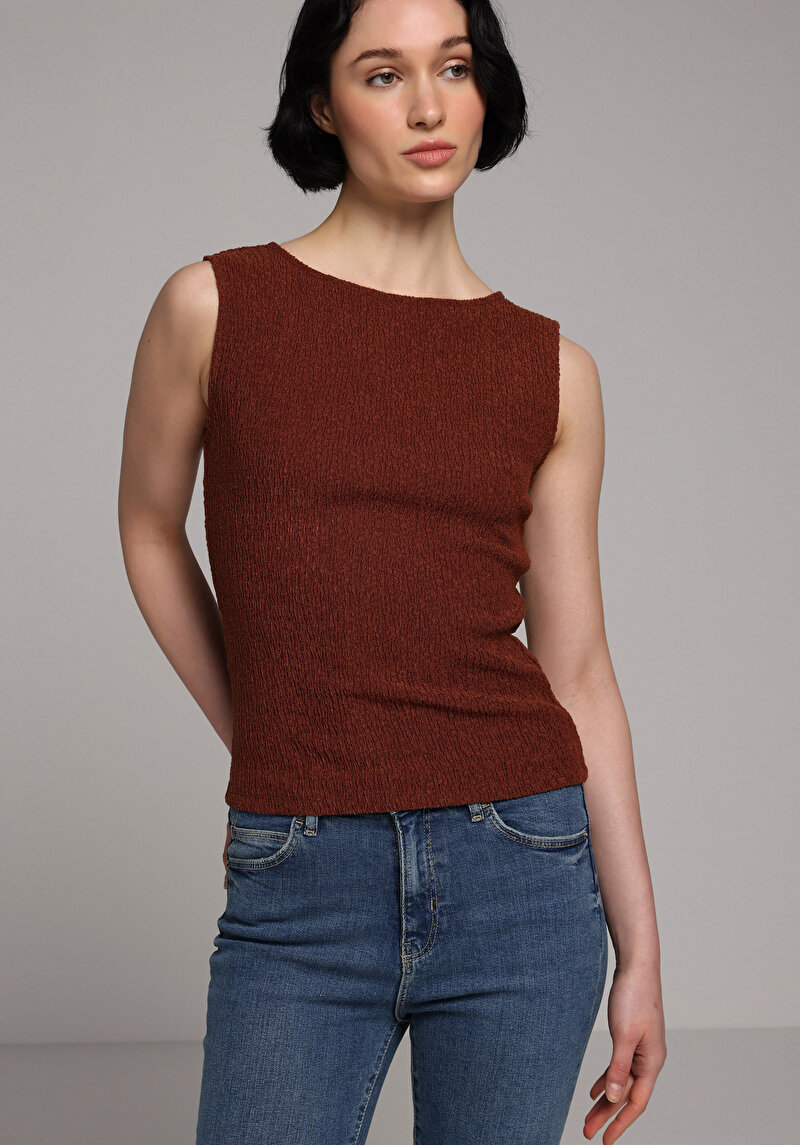 Зображення Блуза Жіноча Коричнева