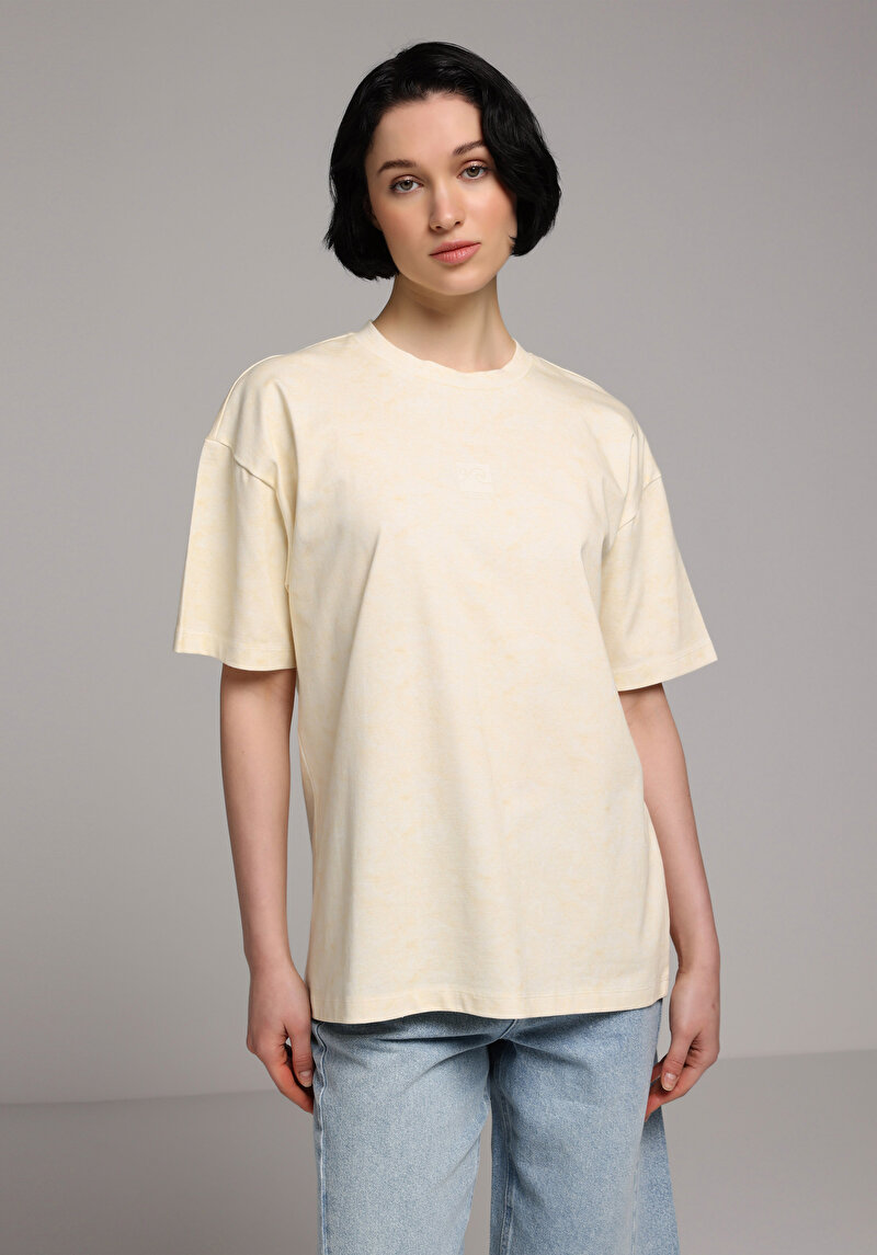 Зображення Футболка З Коротким Рукавом Жіноча Жовта