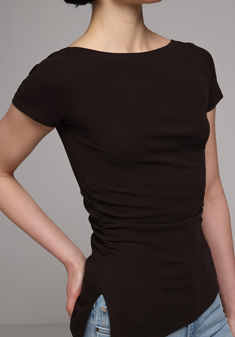 Зображення Футболка З Коротким Рукавом Жіноча Зелена