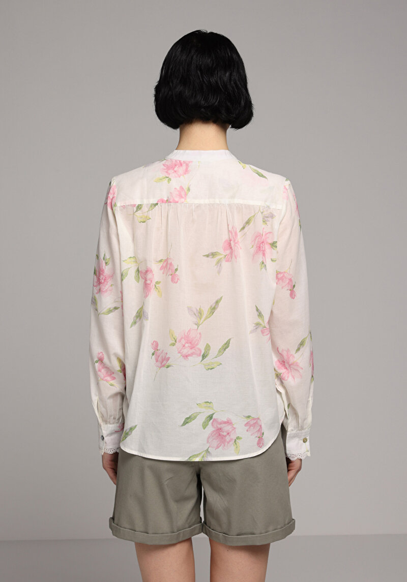 Зображення Сорочка З Довгим Рукавом Жіноча Рожева